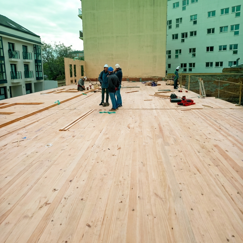 Equipo técnico en obra